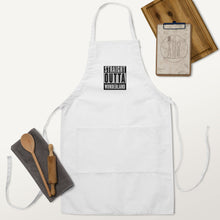 Load image into Gallery viewer, DELiC "Straight Outta Wonderland" - Embroidered Apron