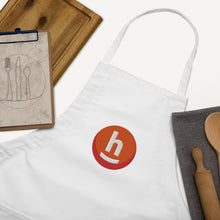 Load image into Gallery viewer, The Happy Chef (orange) - Embroidered Apron