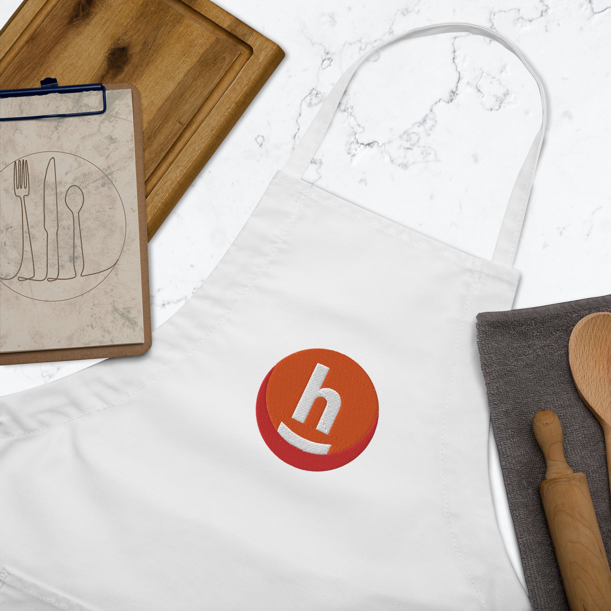 The Happy Chef (TANGIE) - Embroidered Apron