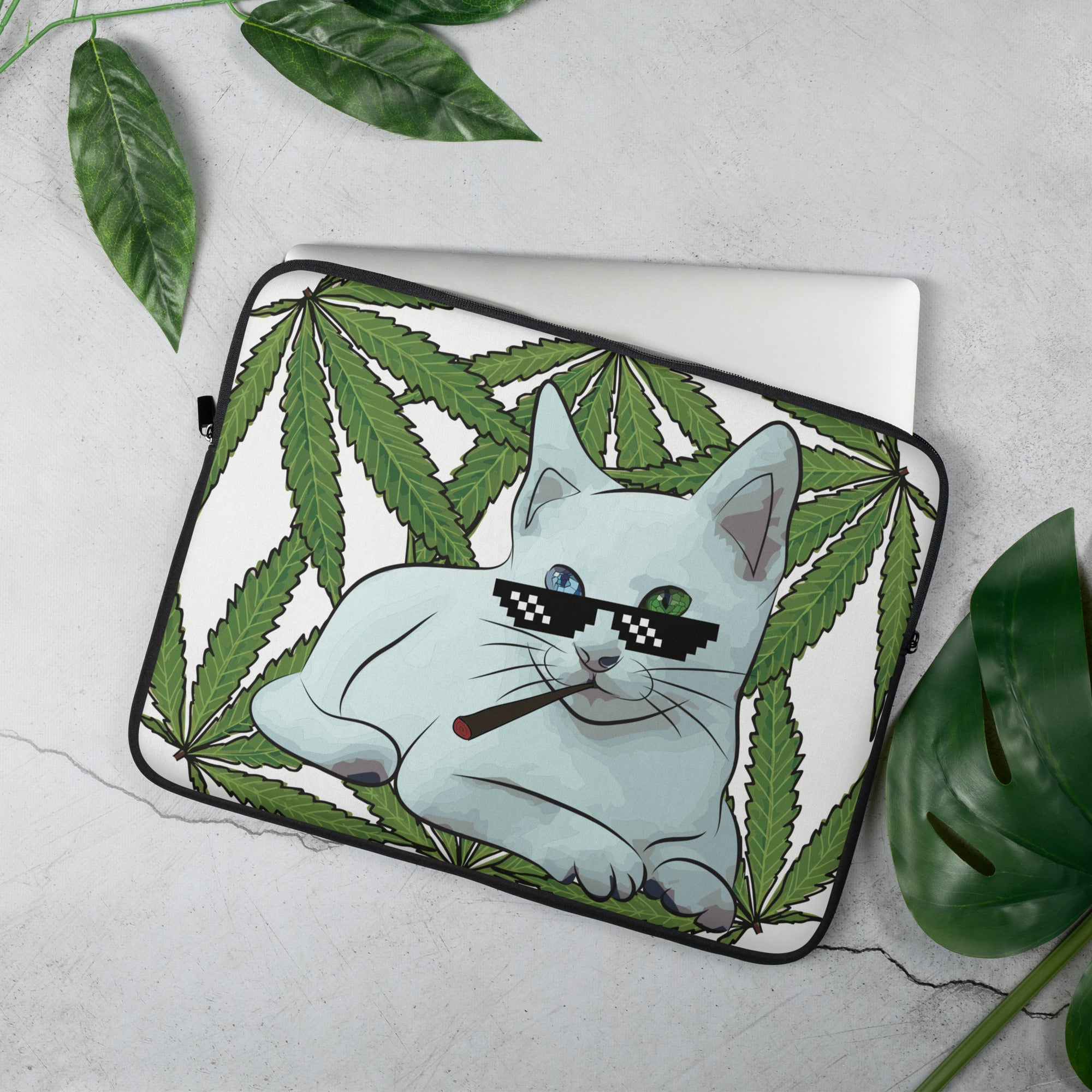 The Hippie Cat - Laptop Sleeve