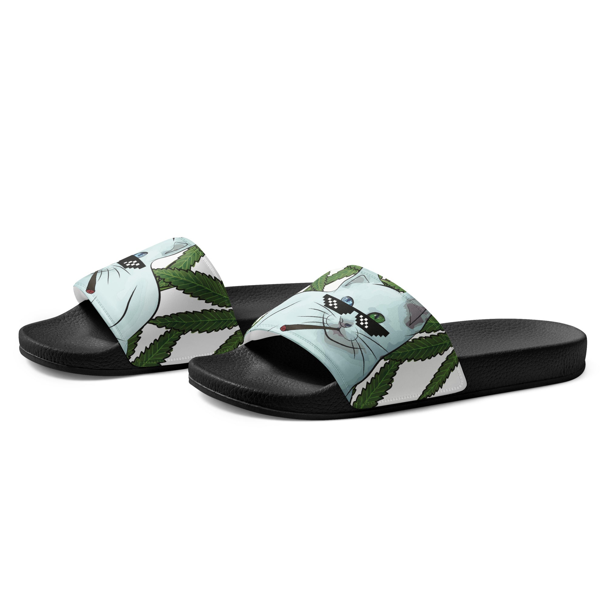 The Hippie Cat - Men’s slides