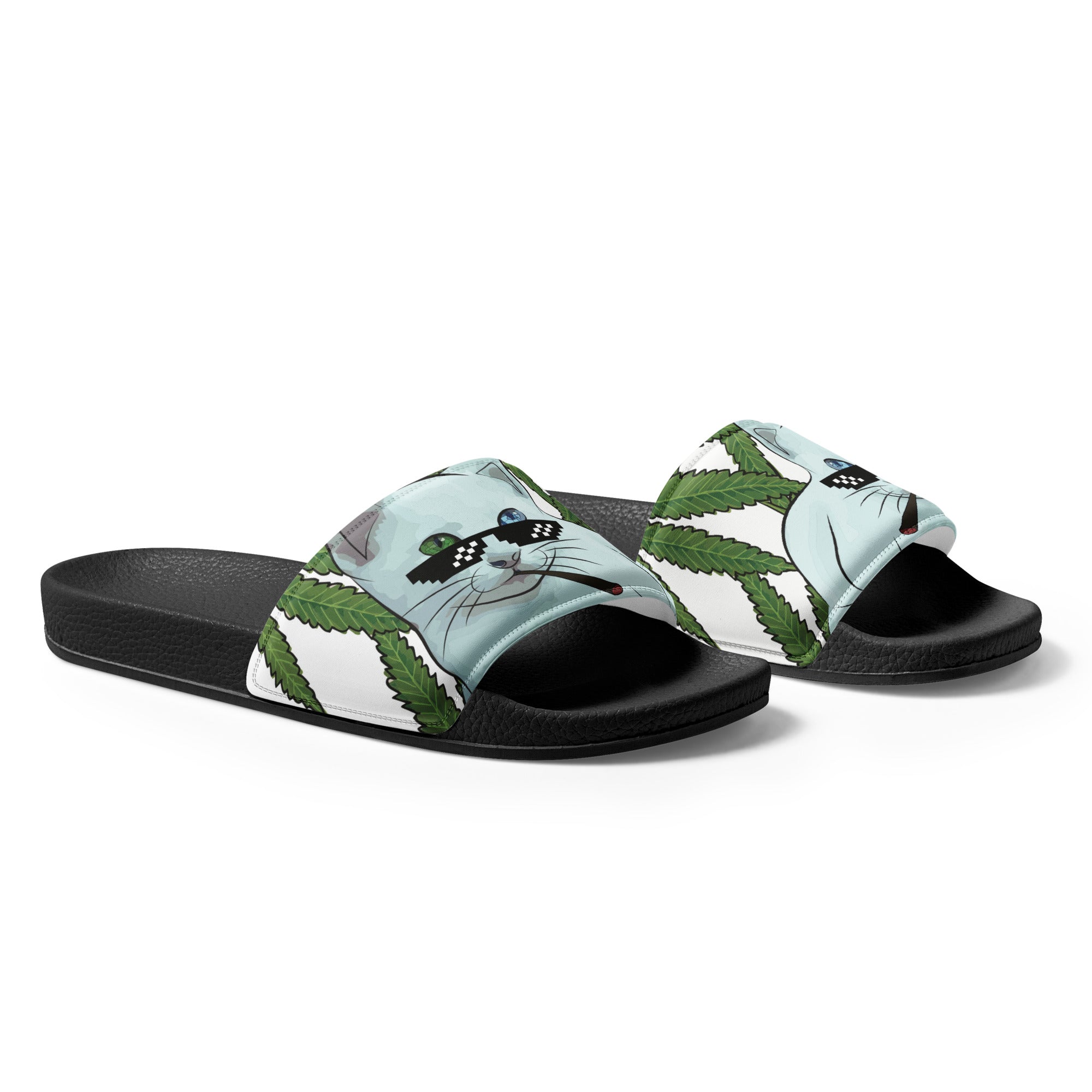 The Hippie Cat - Men’s slides