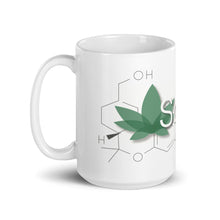 Load image into Gallery viewer, WEED SCiENCE - White glossy mug
